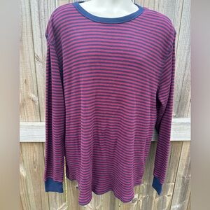 GAP Men’s Striped Long Sleeve Shirt - Size XL